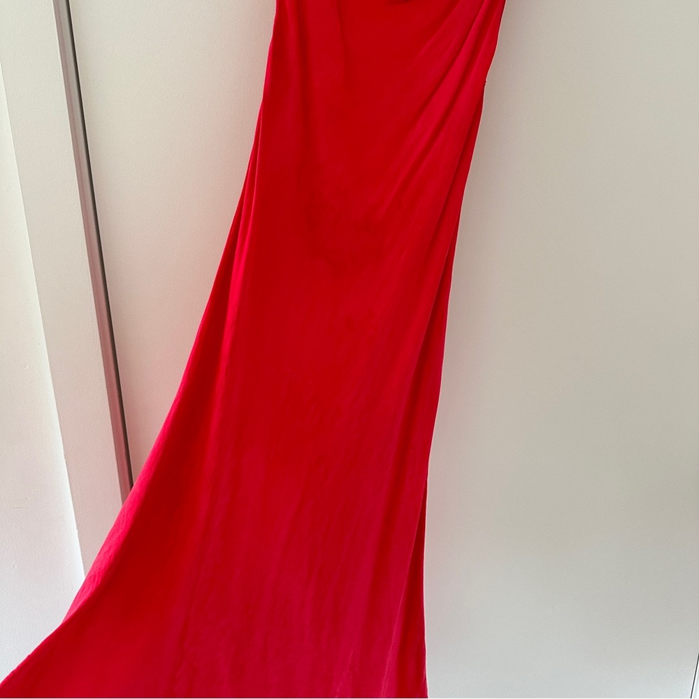 Vintage red slip dress - Picture 3 of 3